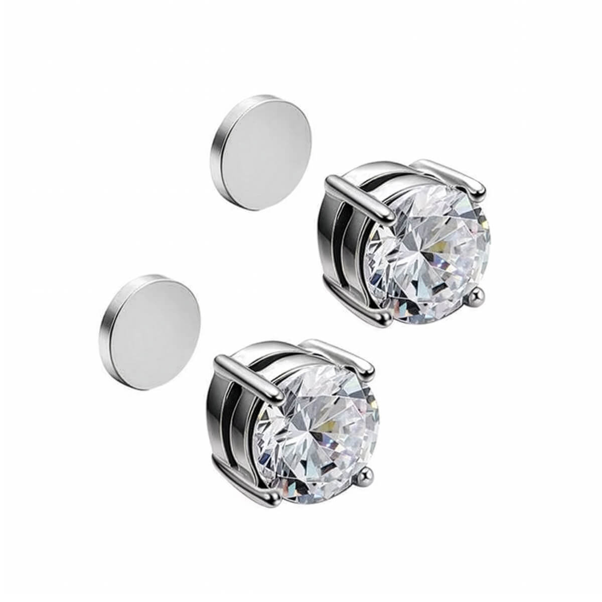 Destinee Kristall Stecker Magnet Ohrringe