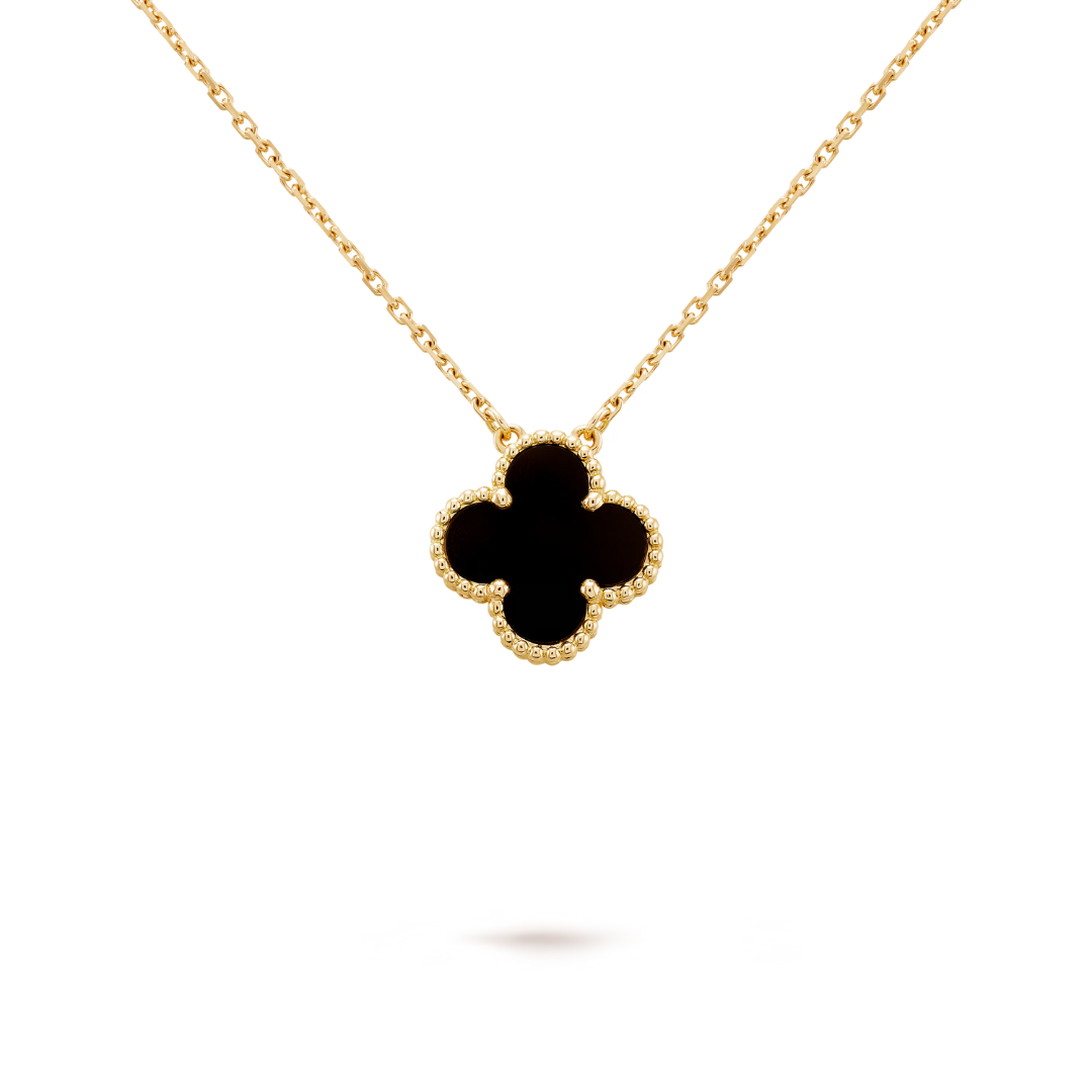 CLOVER | Halskette Schwarz
