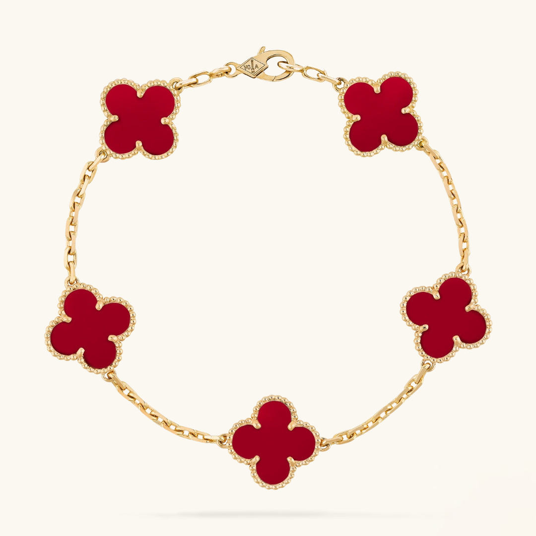 CLOVER | Armband Rot