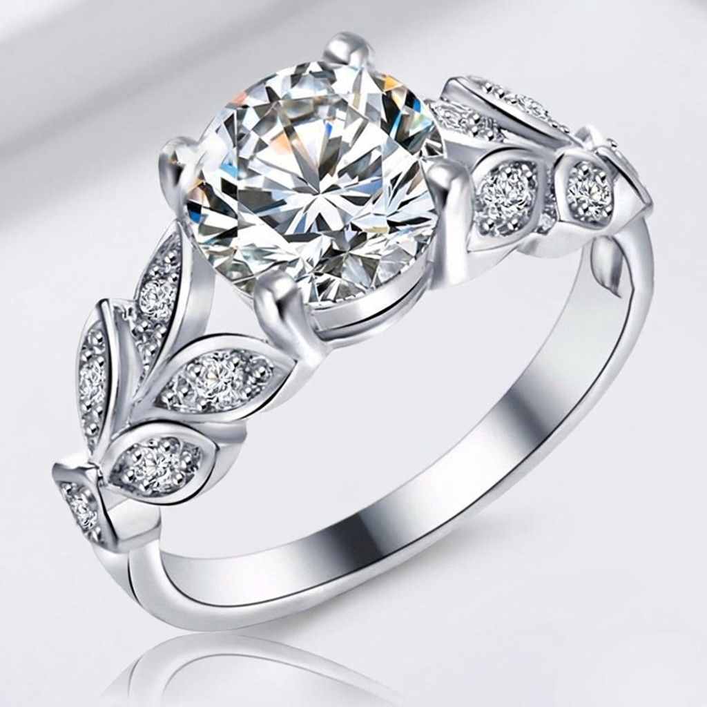 Zirkonia Inlay Whisper Ring