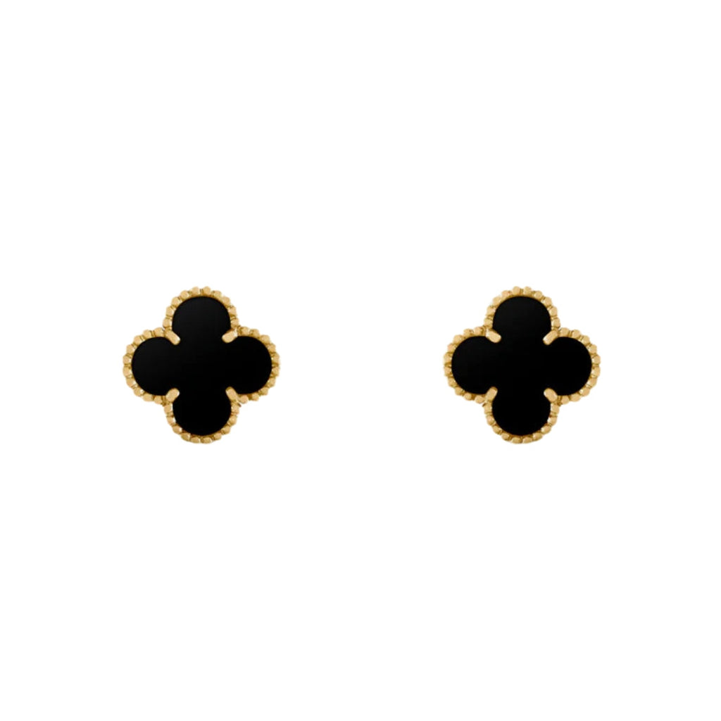 CLOVER | Ohrringe Schwarz