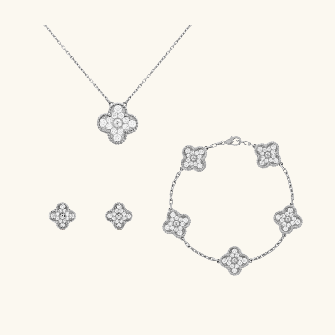 CLOVER | Schmuckset Premium Silber Prestige Bundle