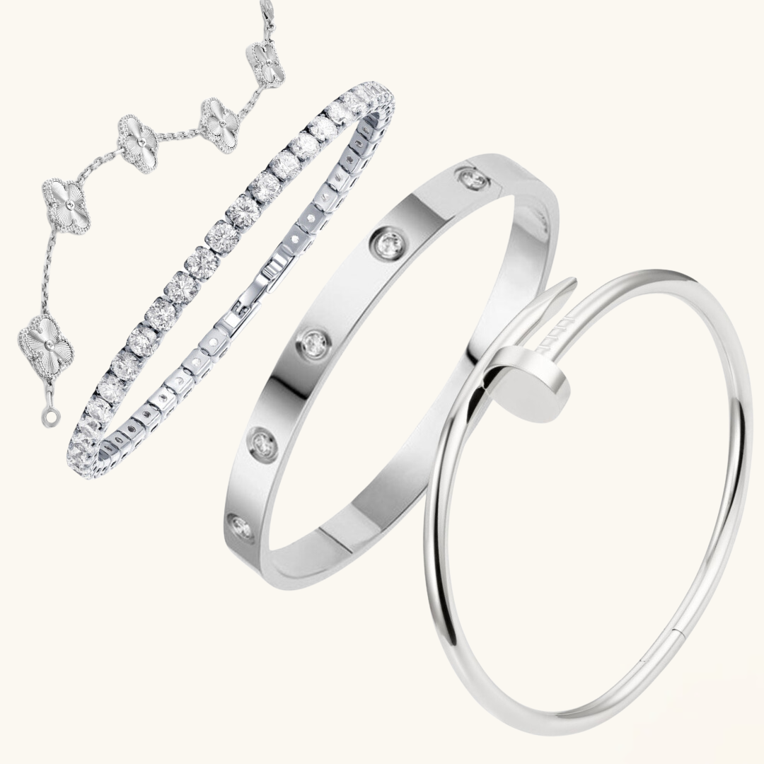 4-Teilig | Armband-Set Silvio