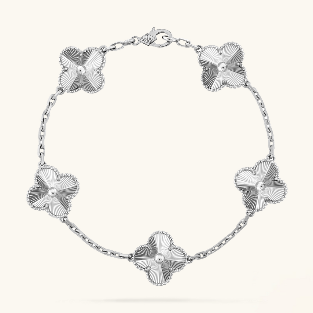 CLOVER | Armband Silber