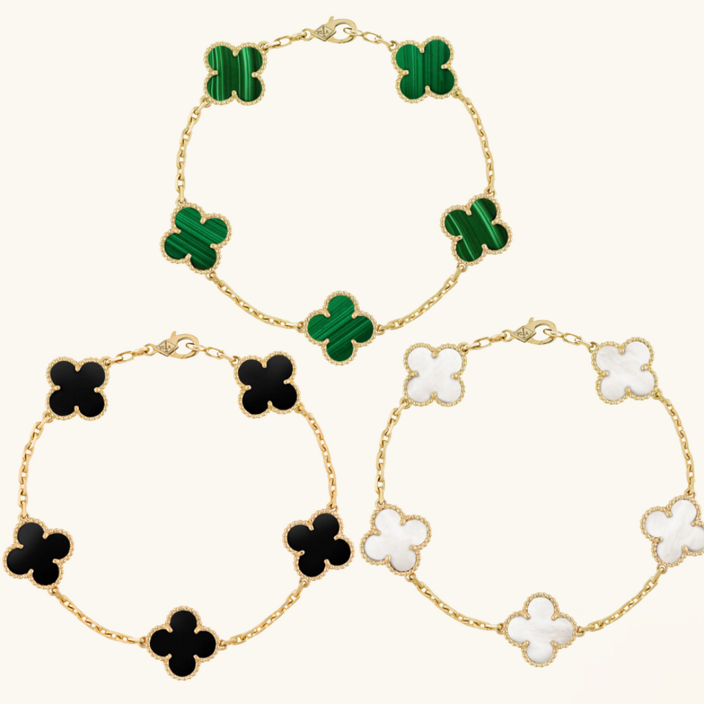 3-Teiliges Clover Armband-Set