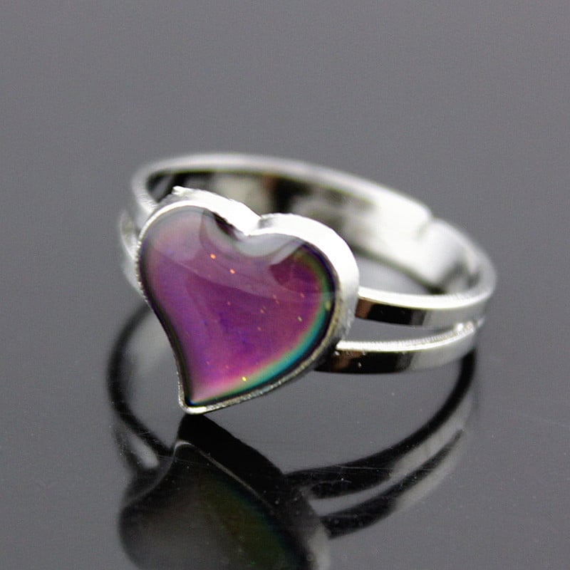 Herzförmiger Thermochromischer Ring