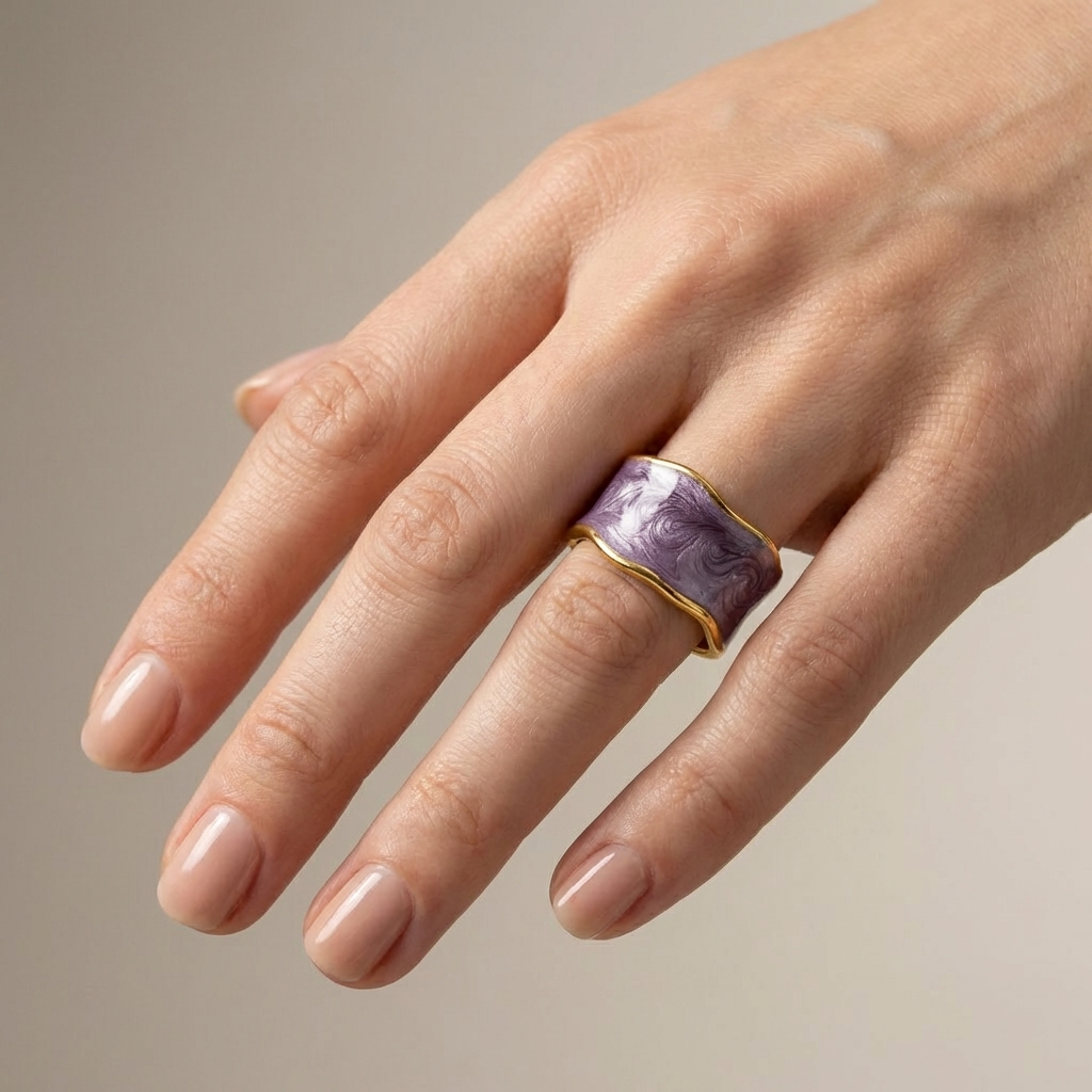 Handgemachter Kunst Vintage Ring