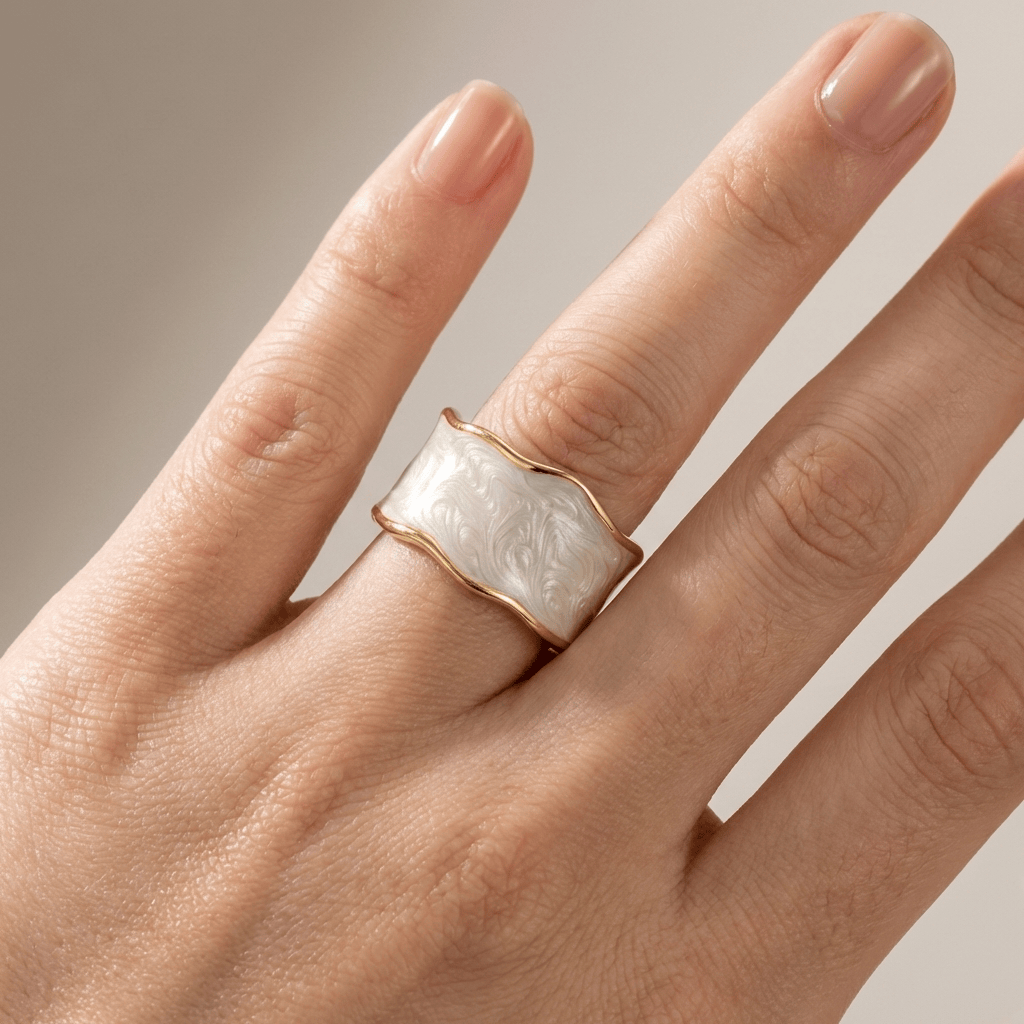 Handgemachter Kunst Vintage Ring