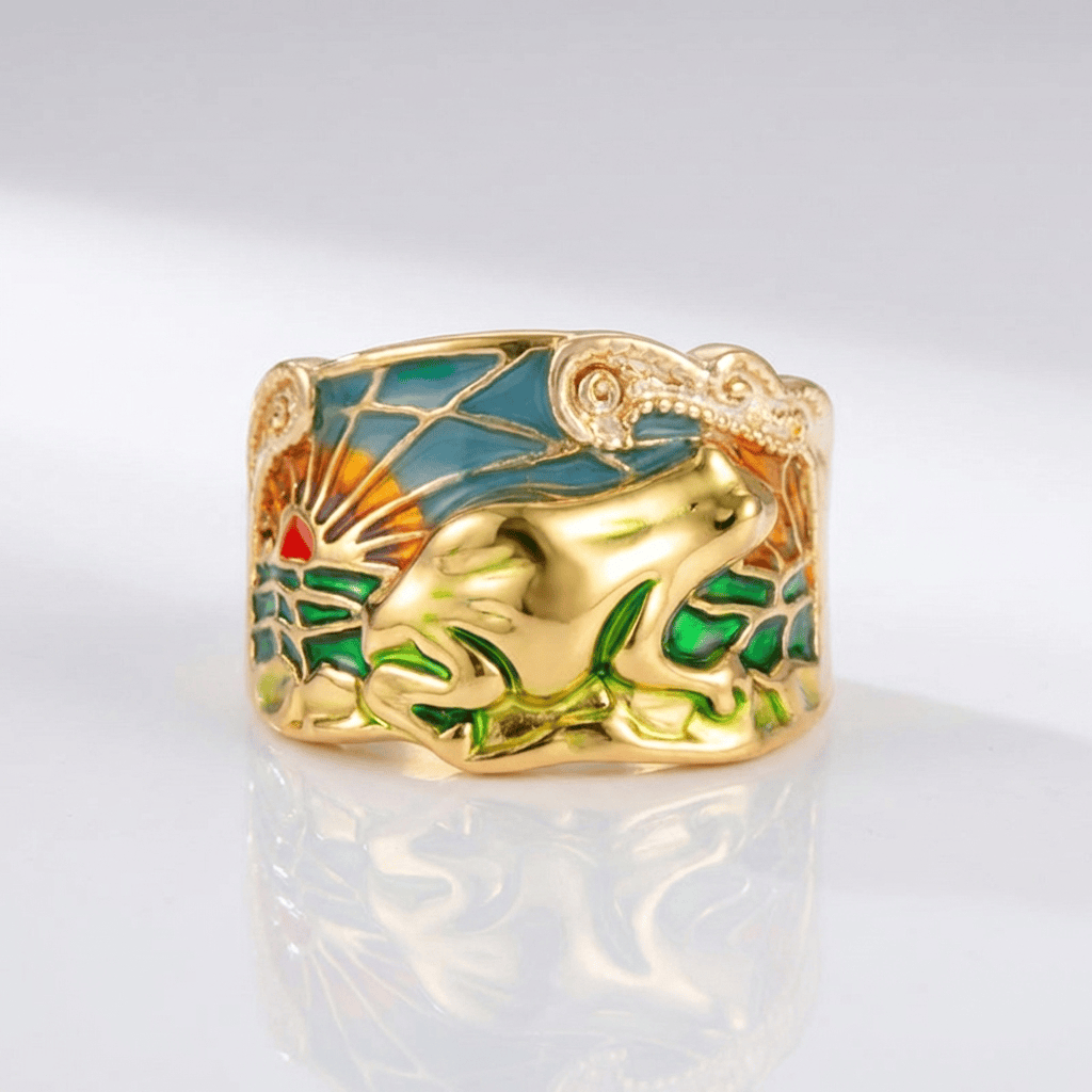 Zeitloser Ornate Eleganter Ring
