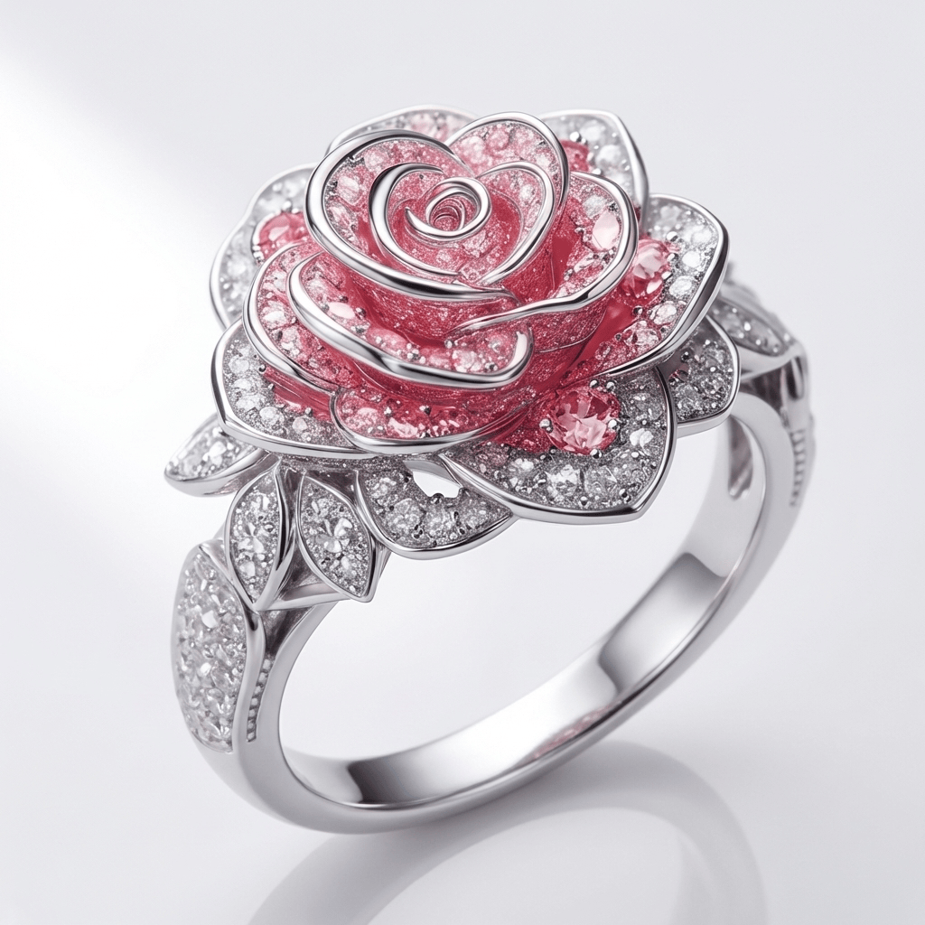 Rose Nostalgia Zeitloser Ring