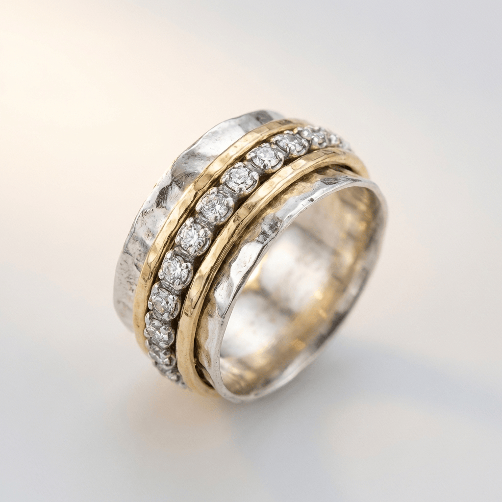 Zirkonia Serenity Spin Ring