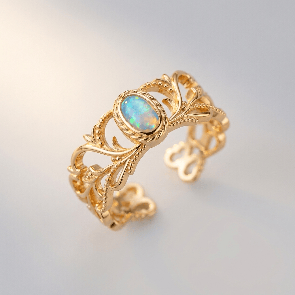 Opal Himmlische Flügelring