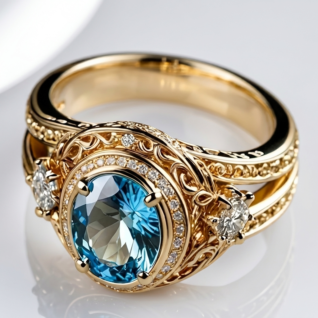 Sapphire Legacy Zirkonia Ring