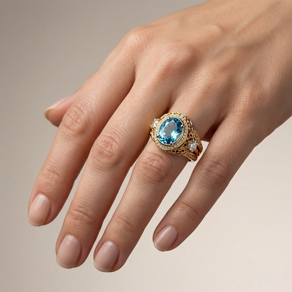Sapphire Legacy Zirkonia Ring
