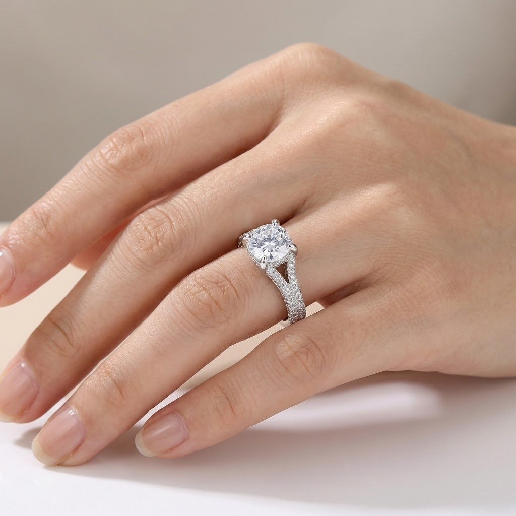 Unendlicher Funkel-Zirkonia-Ring