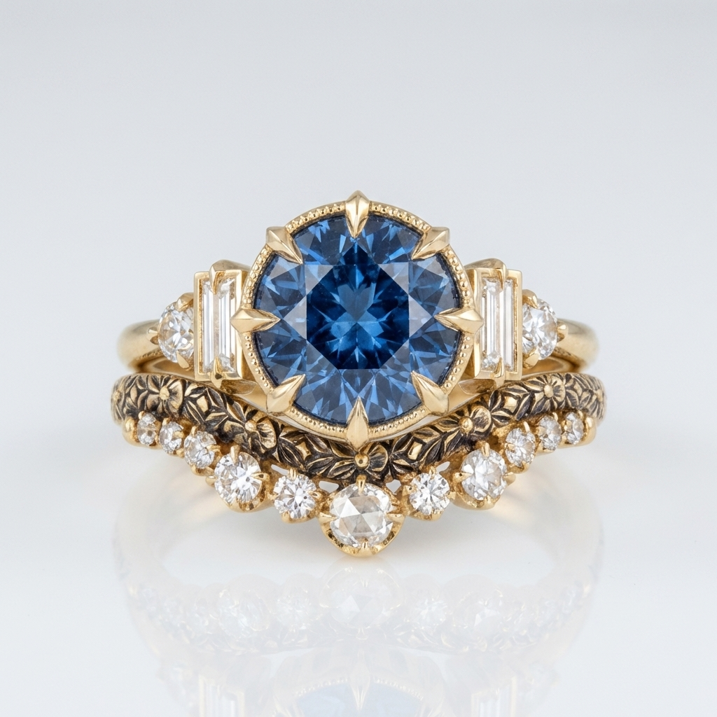 Vintage Saphir Goldring