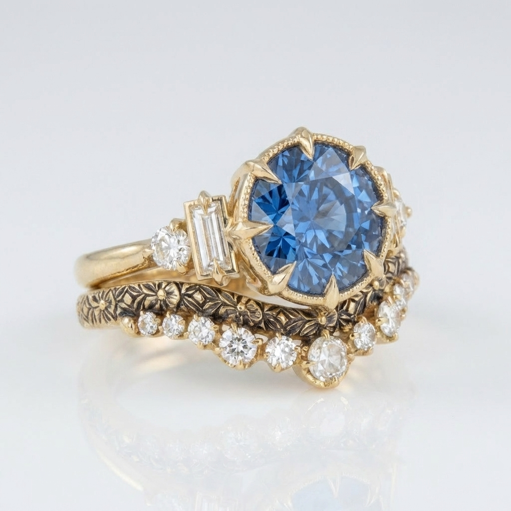 Vintage Saphir Goldring