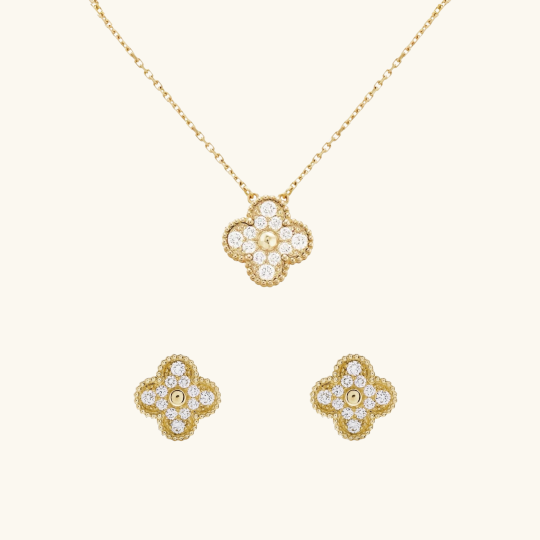 CLOVER | Schmuckset Gold Prestige 2-Bundle