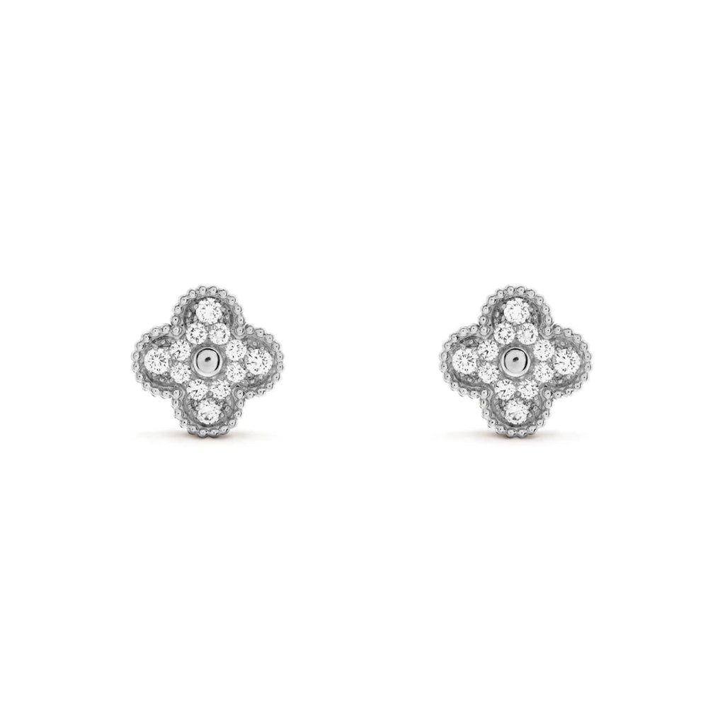 CLOVER | Ohrringe Silber Prestige