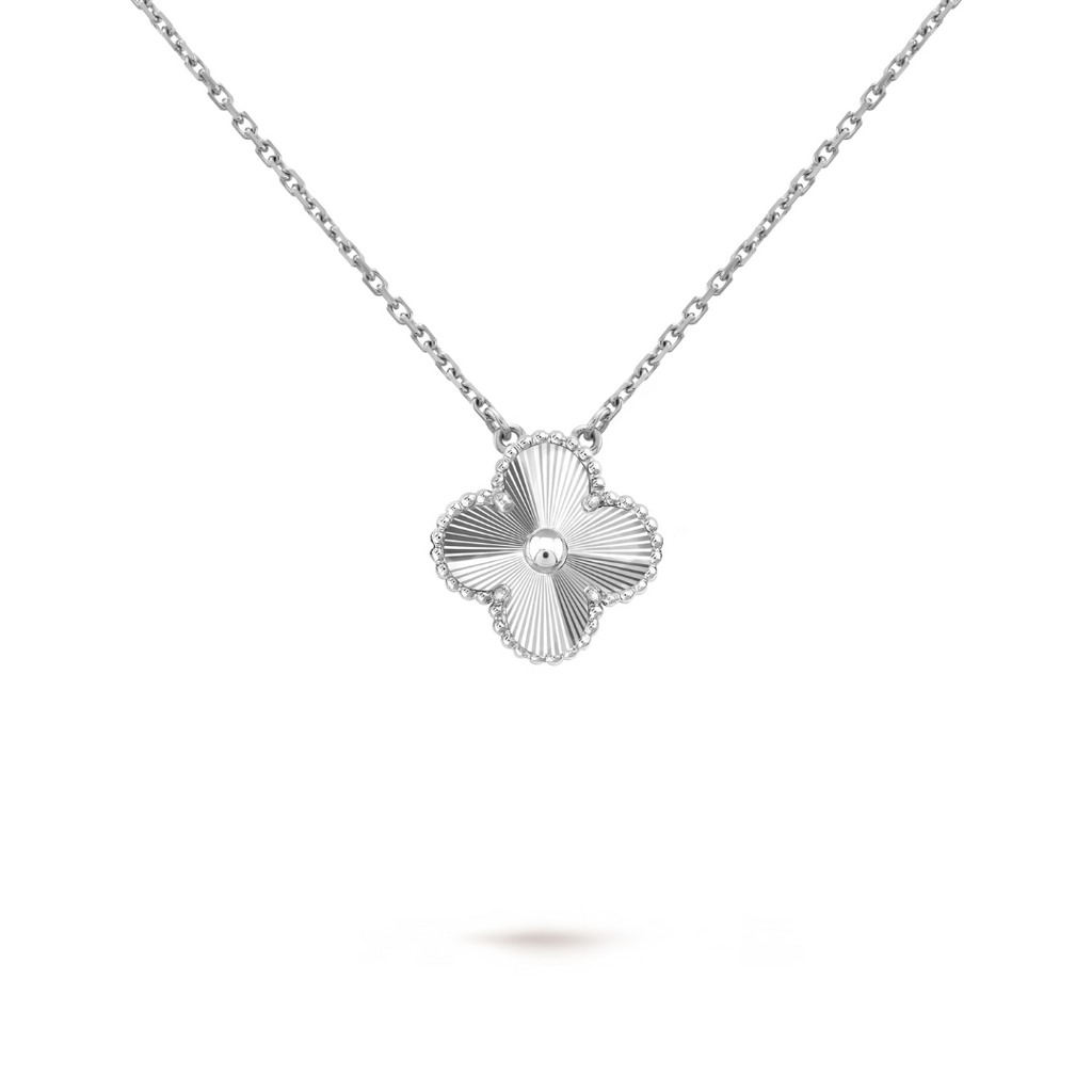 CLOVER | Halskette Silber