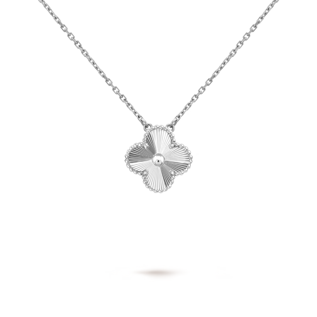 CLOVER | Halskette Silber