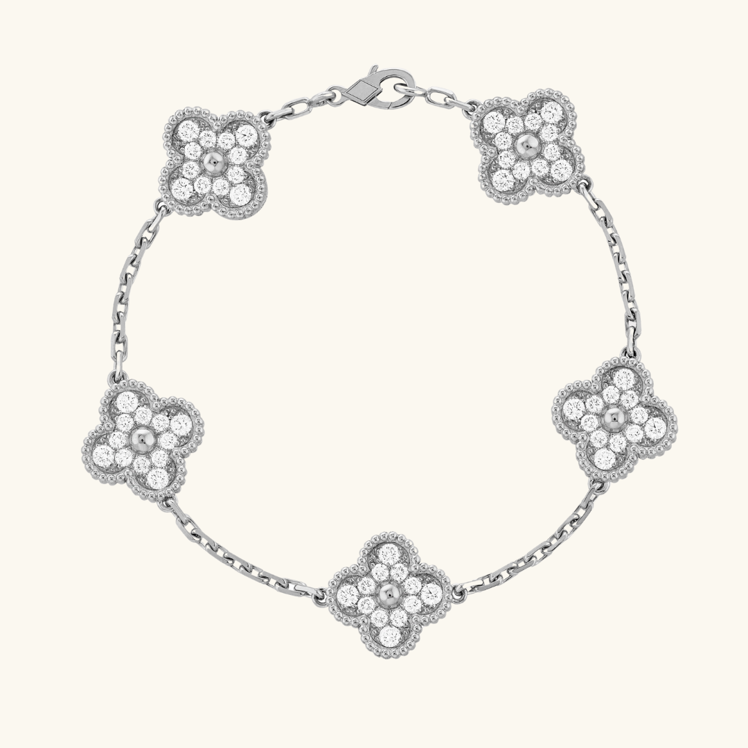 CLOVER | Armband Silber Prestige