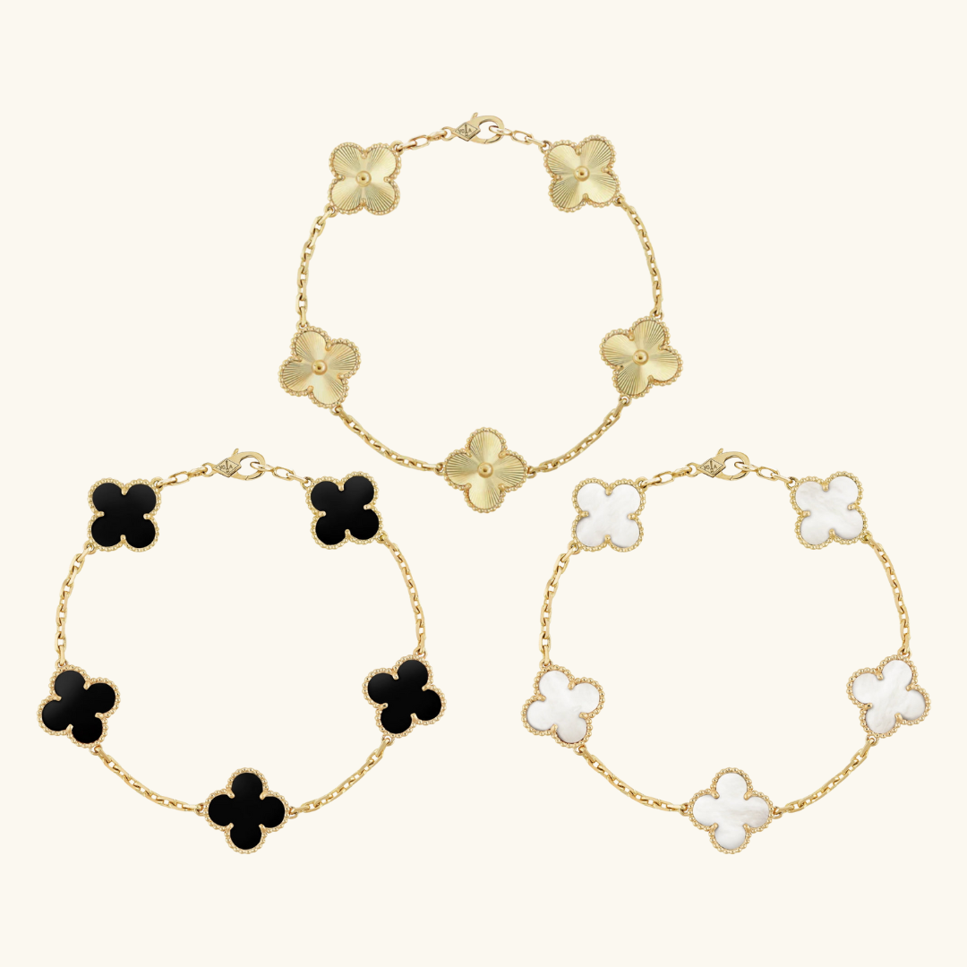 CLOVER | Schmuckset Gold 3-Piece Bestseller Bundle