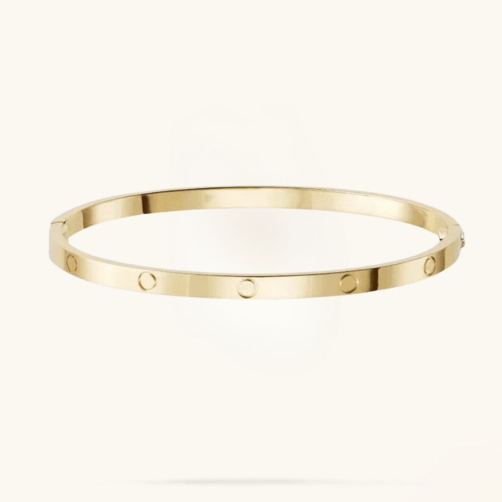 ETERNITY | Armband Gold Schmal