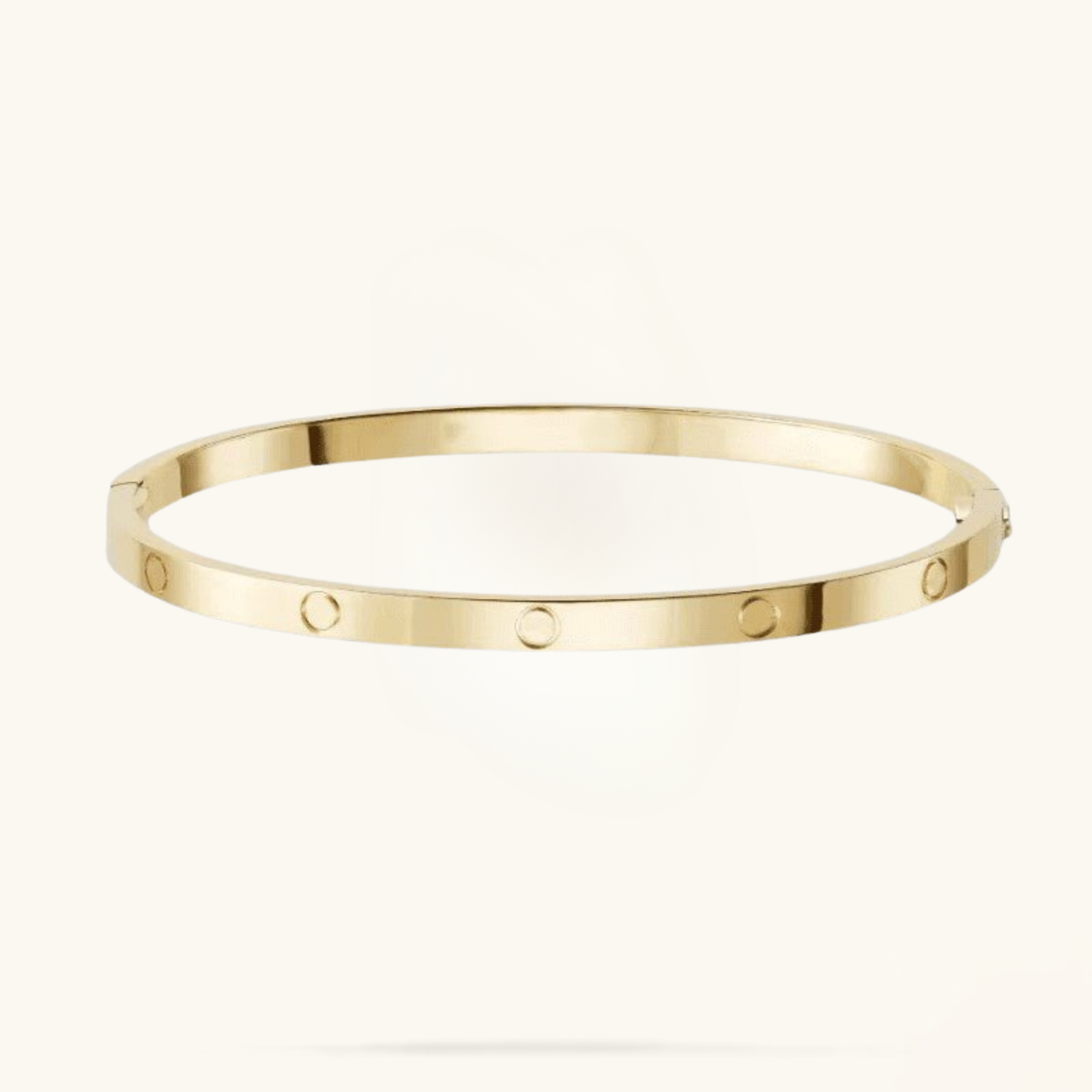 ETERNITY | Armband Gold Schmal