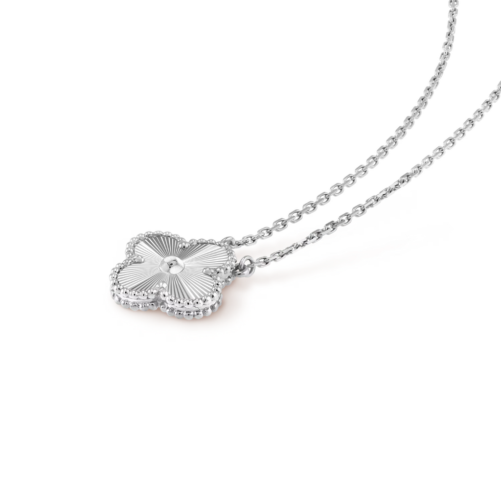 CLOVER | Halskette Silber