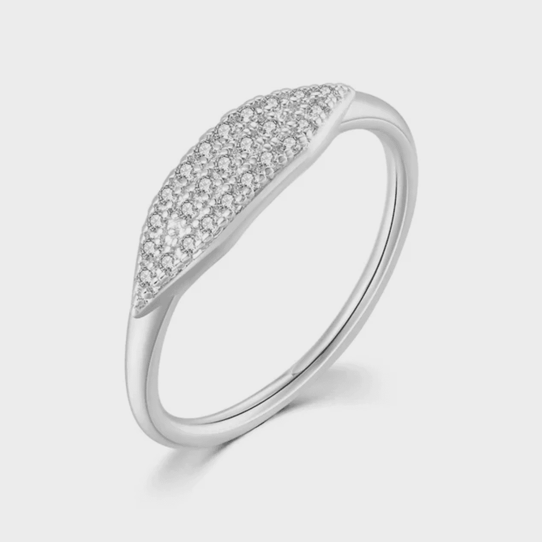 Pavé Marquise Stapelring