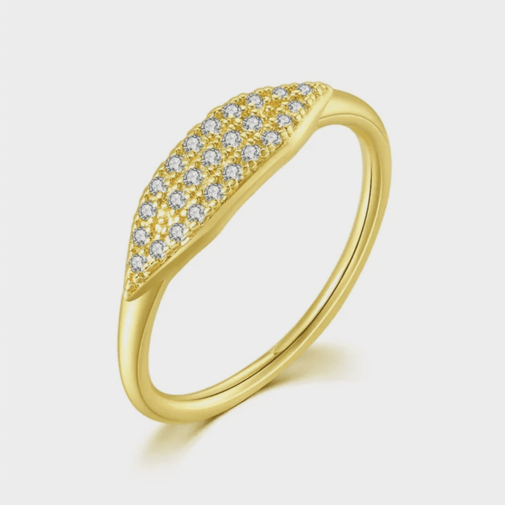 Pavé Marquise Stapelring