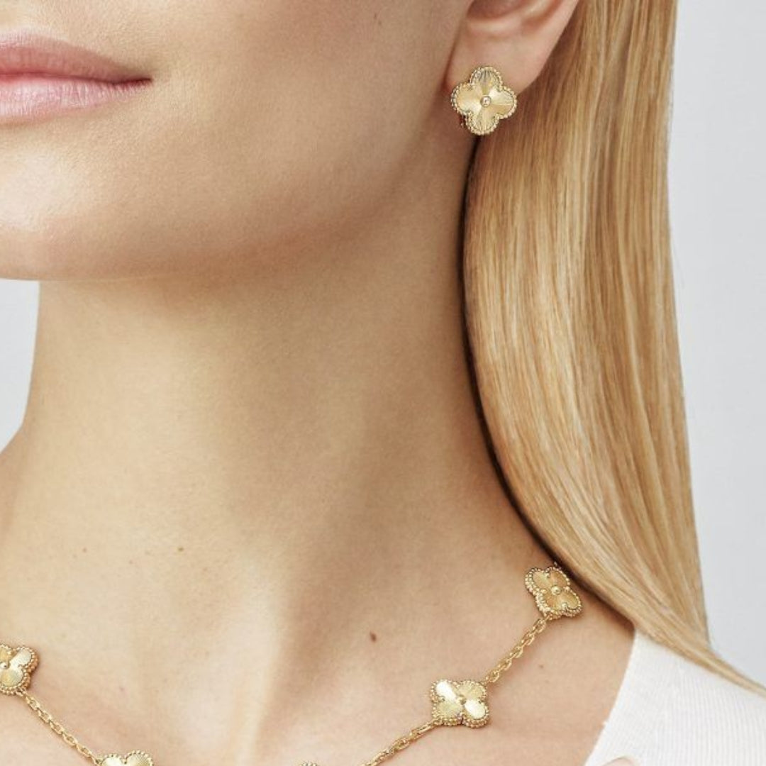CLOVER | Ohrringe Gold