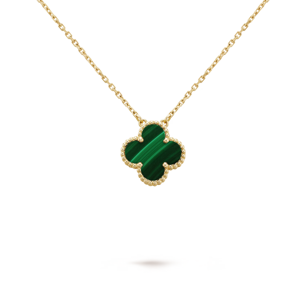 CLOVER | Halskette Grün