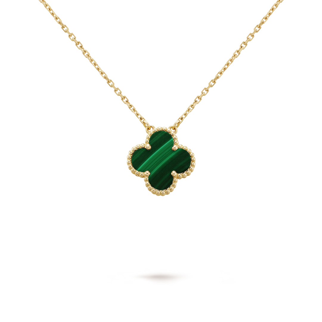 CLOVER | Halskette Grün