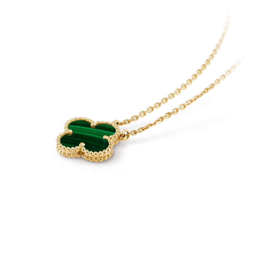 CLOVER | Halskette Grün