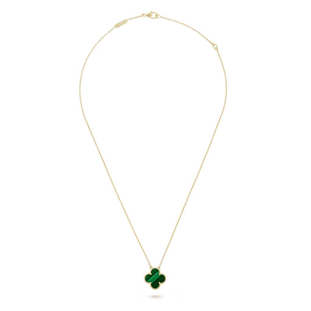 CLOVER | Halskette Grün