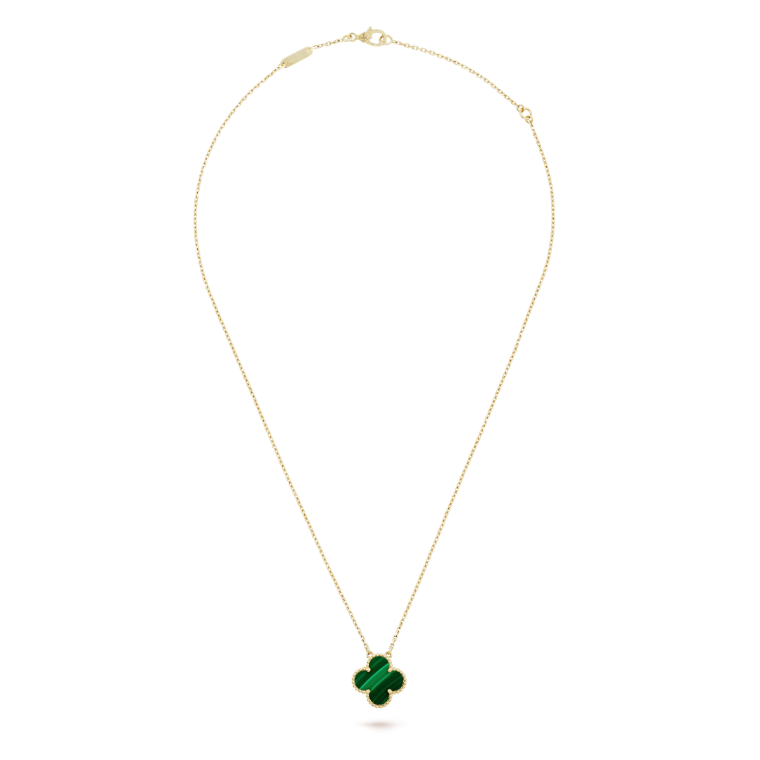 CLOVER | Halskette Grün
