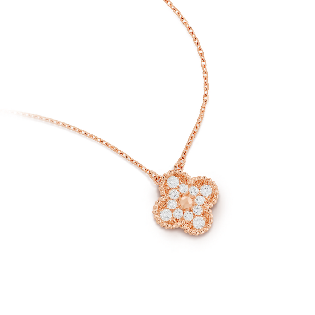 CLOVER | Halskette Pink Prestige
