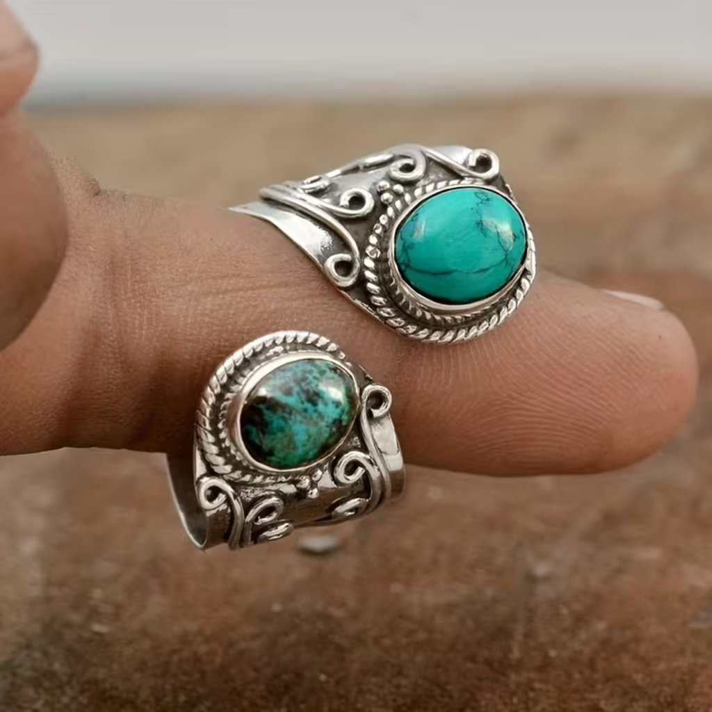 Boho Edelstein Statement Ring