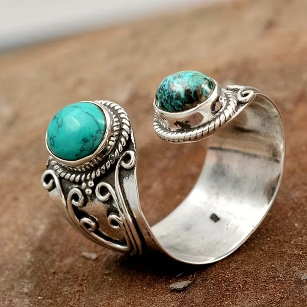 Boho Edelstein Statement Ring