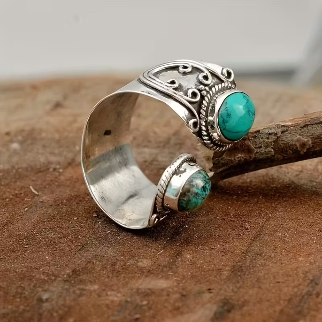 Boho Edelstein Statement Ring