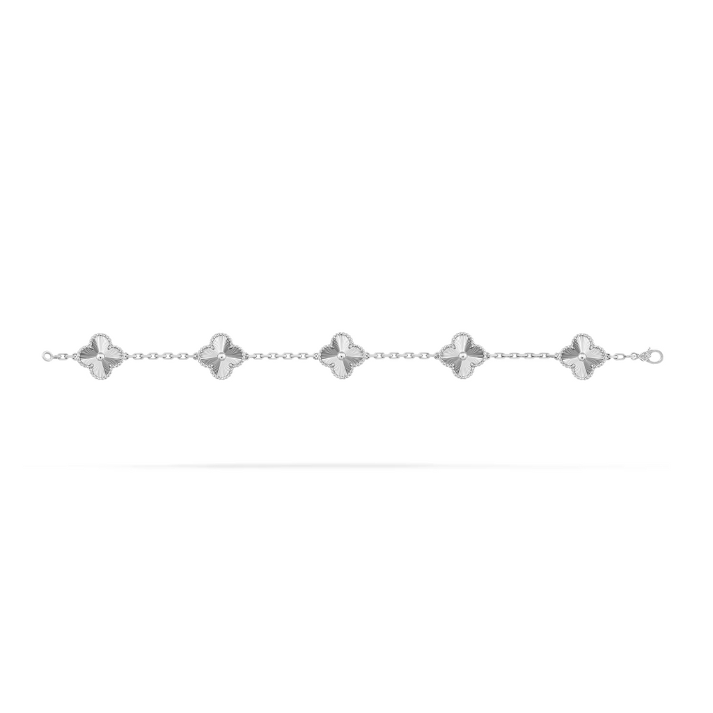 CLOVER | Armband Silber
