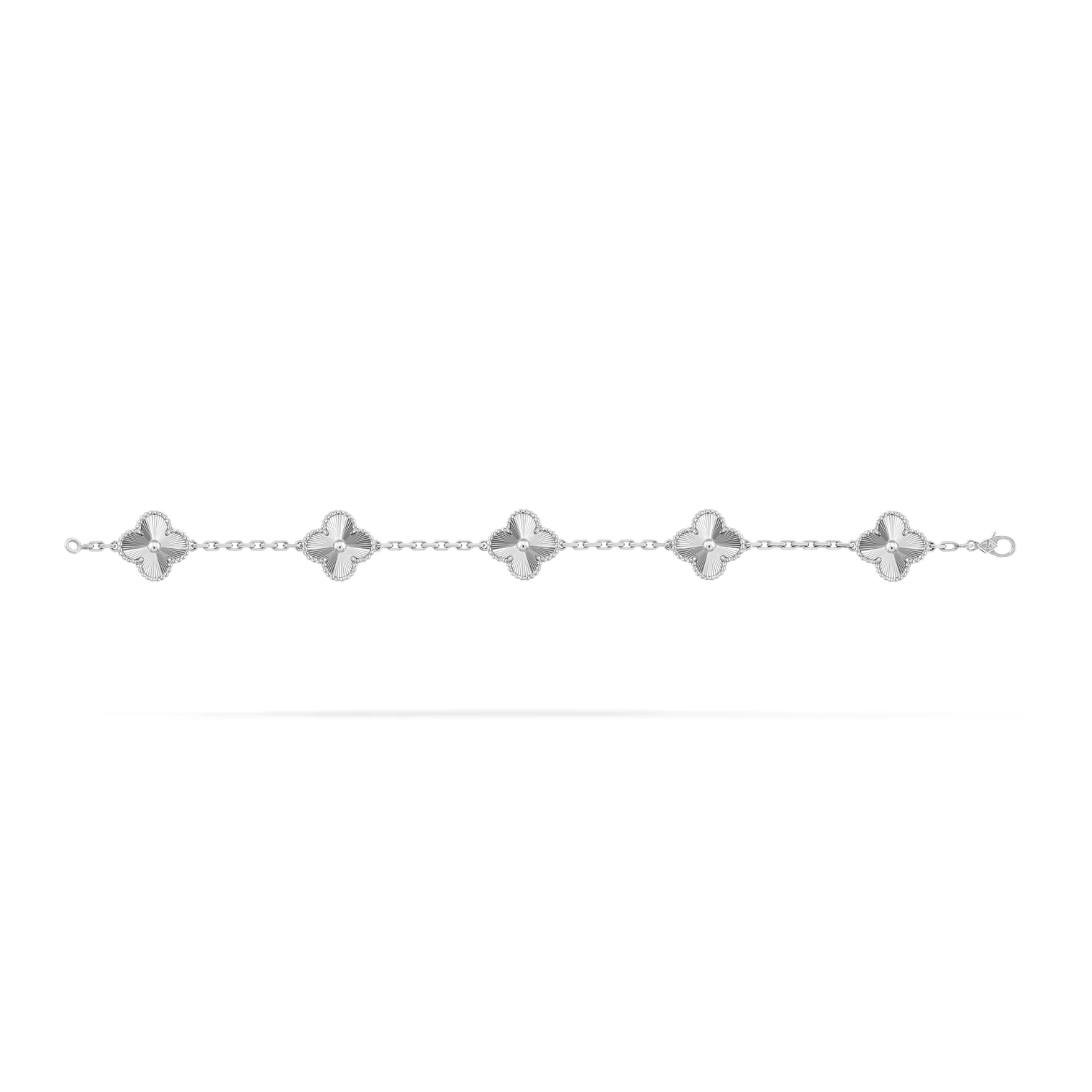 CLOVER | Armband Silber