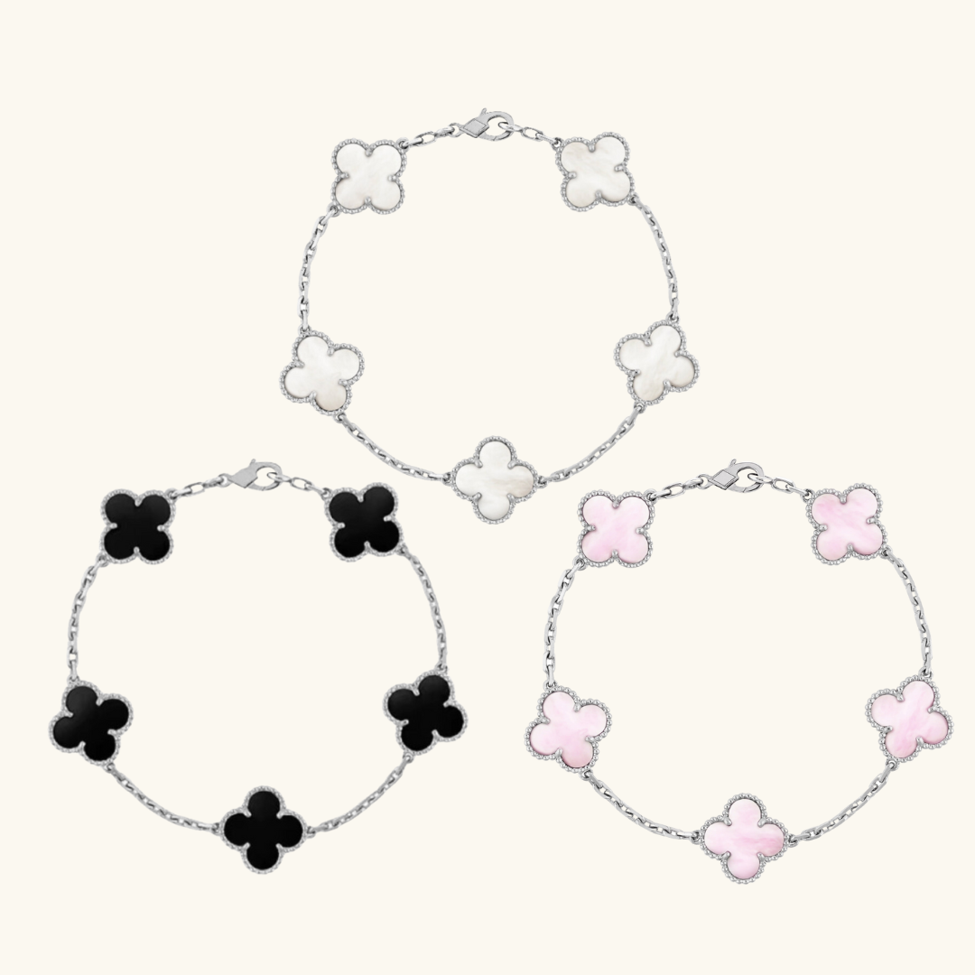 CLOVER | Schmuckset Silber 3-Piece Bestseller Bundle