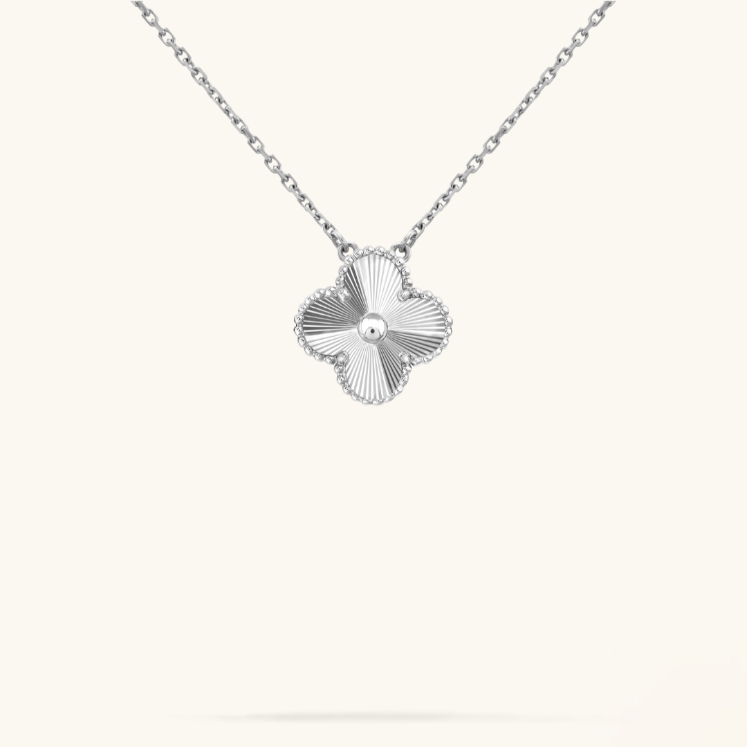 CLOVER | Halskette Silber