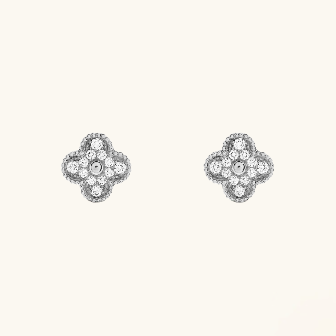 CLOVER | Ohrringe Silber Prestige