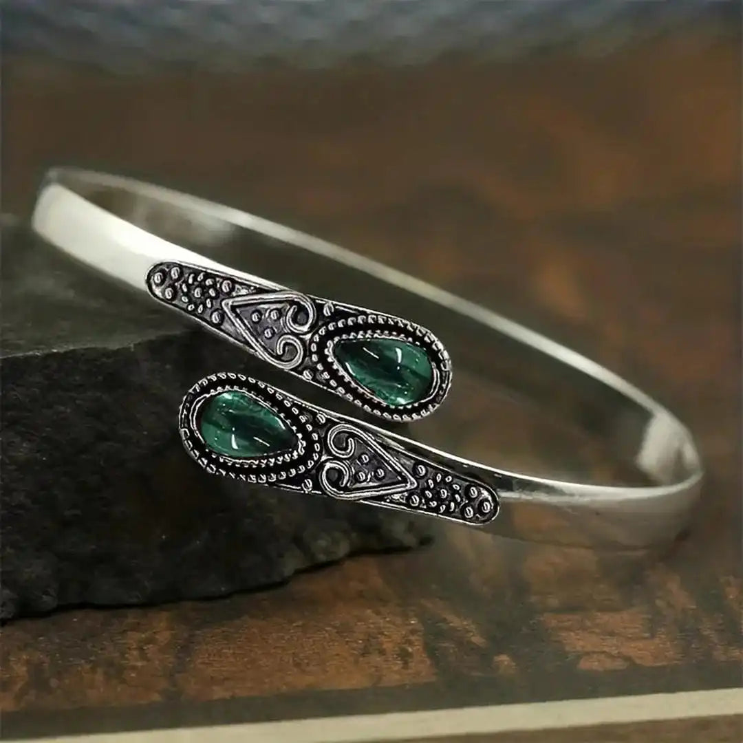 Ethnisches Einlege-Imitationsstein-Armband