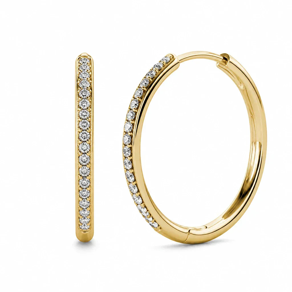 Sorel Pave Gold Zeitlose Ohrringe