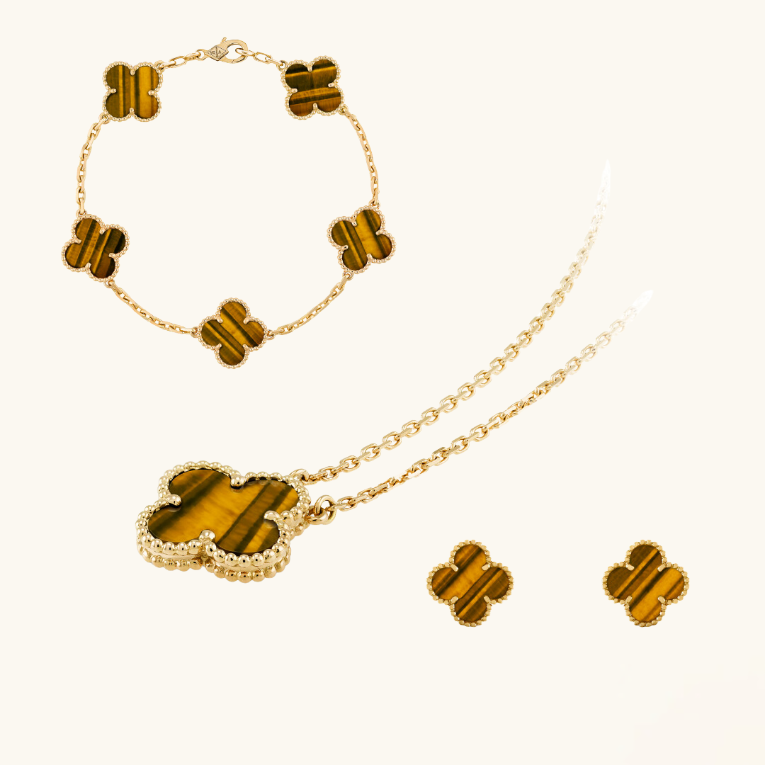 CLOVER | Schmuckset Premium Tiger Bundle